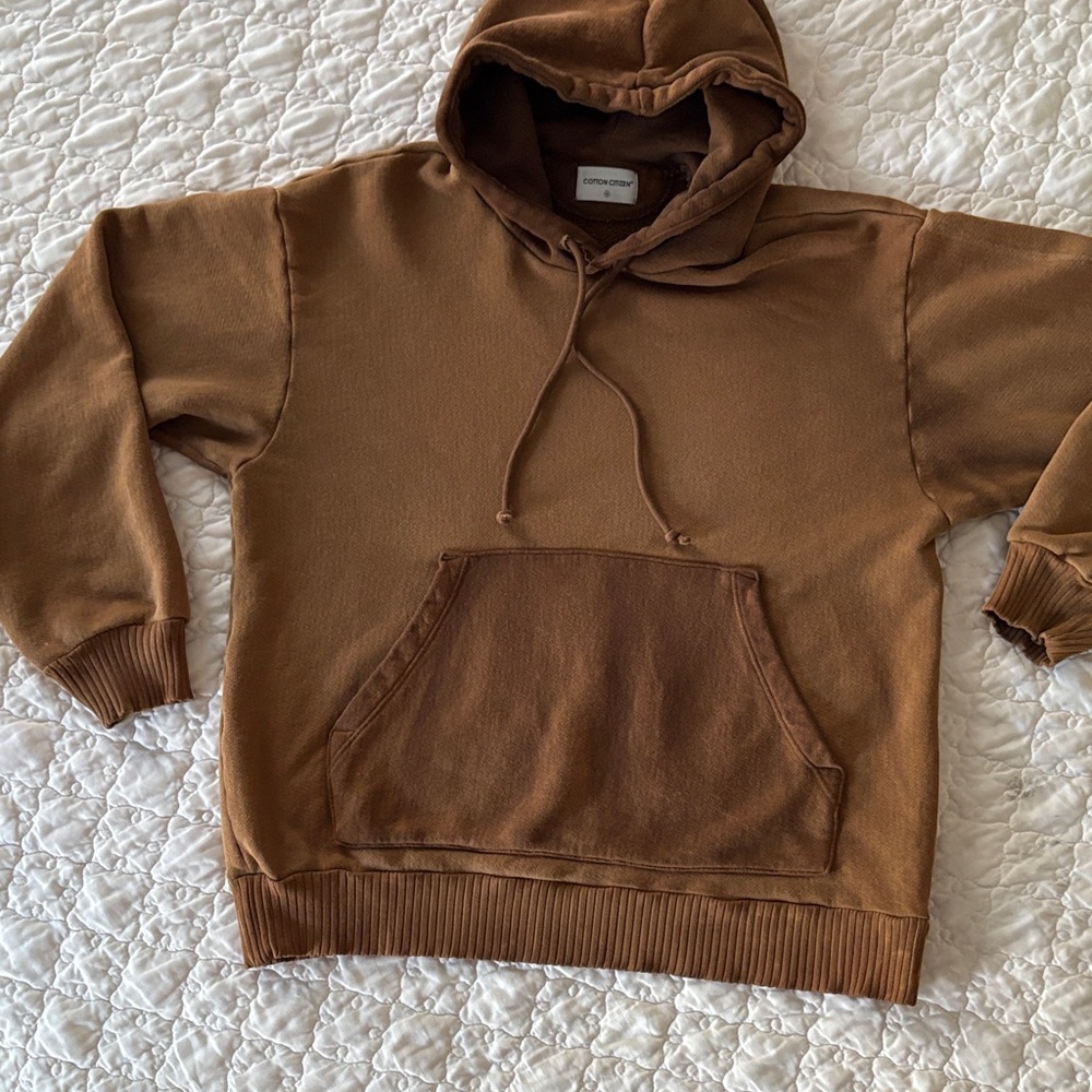 Cotton Citizen Warm Brown Hoodie